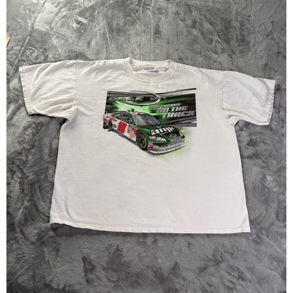 Chase Authentics Dale JR. New Energy ON the Track Mens 2XL Graphic Racing